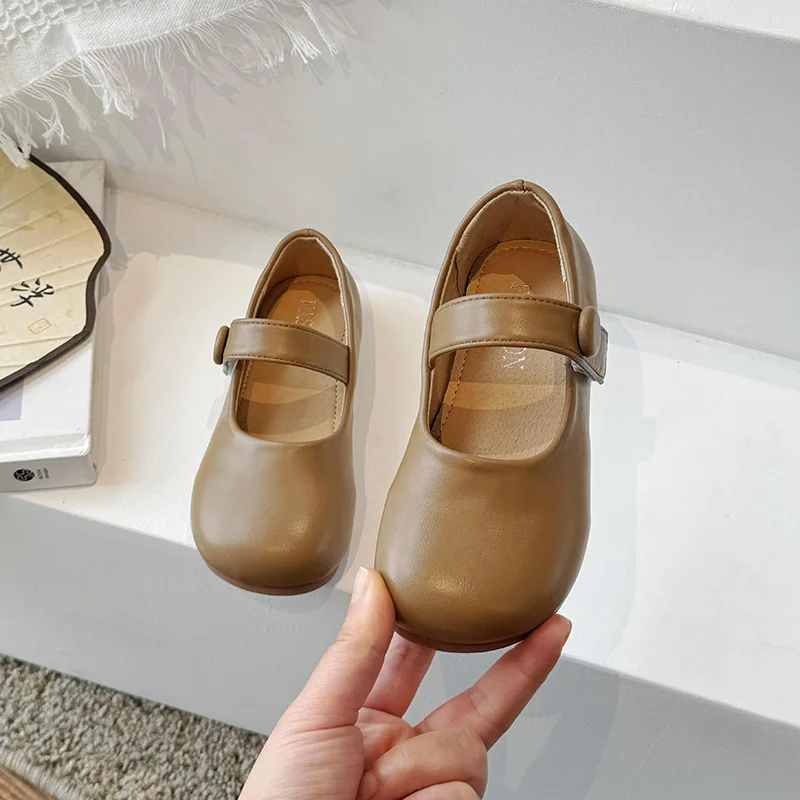 Zapatos Mary Jane de cuero suave para niña – punta redonda otoño - imagen 3