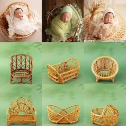 Cesta RETRO para bebé – Accesorios fotografía newborn