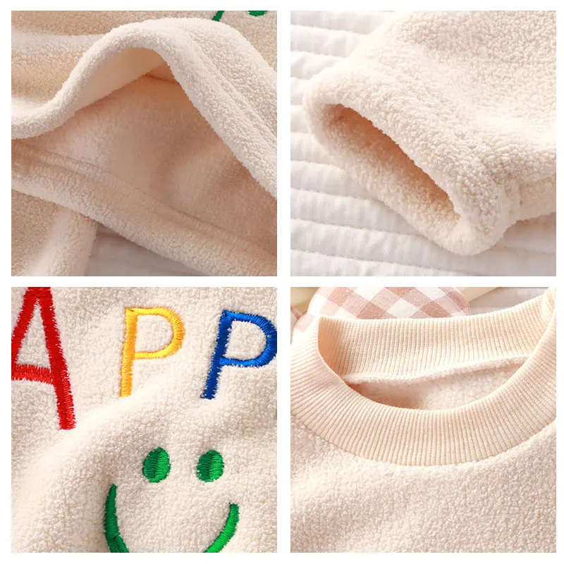 Conjunto pijama franela invierno niños dos piezas - imagen 3
