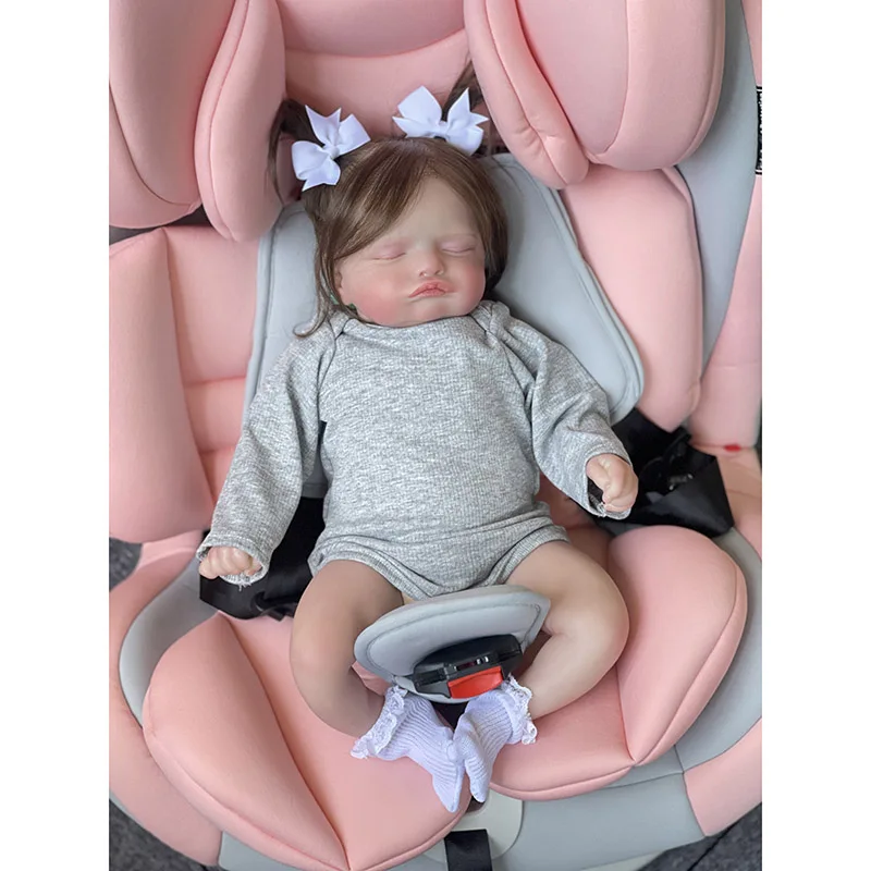 Muñeca reborn Rosalie con piel 3D real, recién nacida artesanal - imagen 3