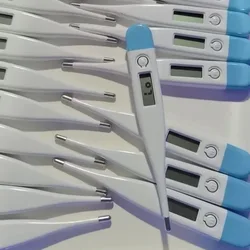 Termómetro digital para fiebre axilar, oral y frontal preciso