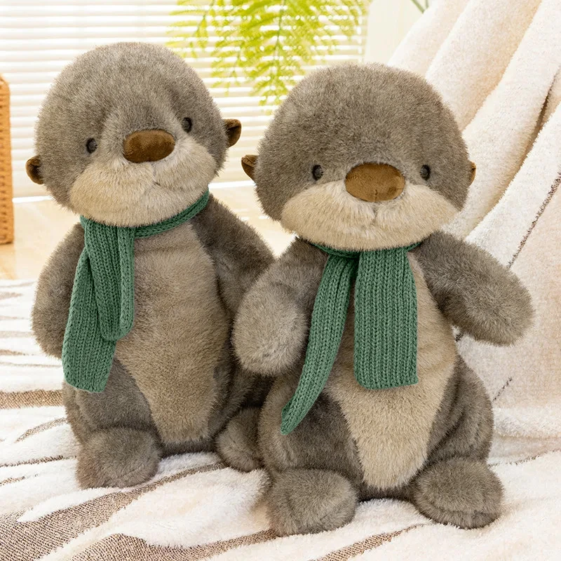 Peluche lontra de mer suave y mimoso