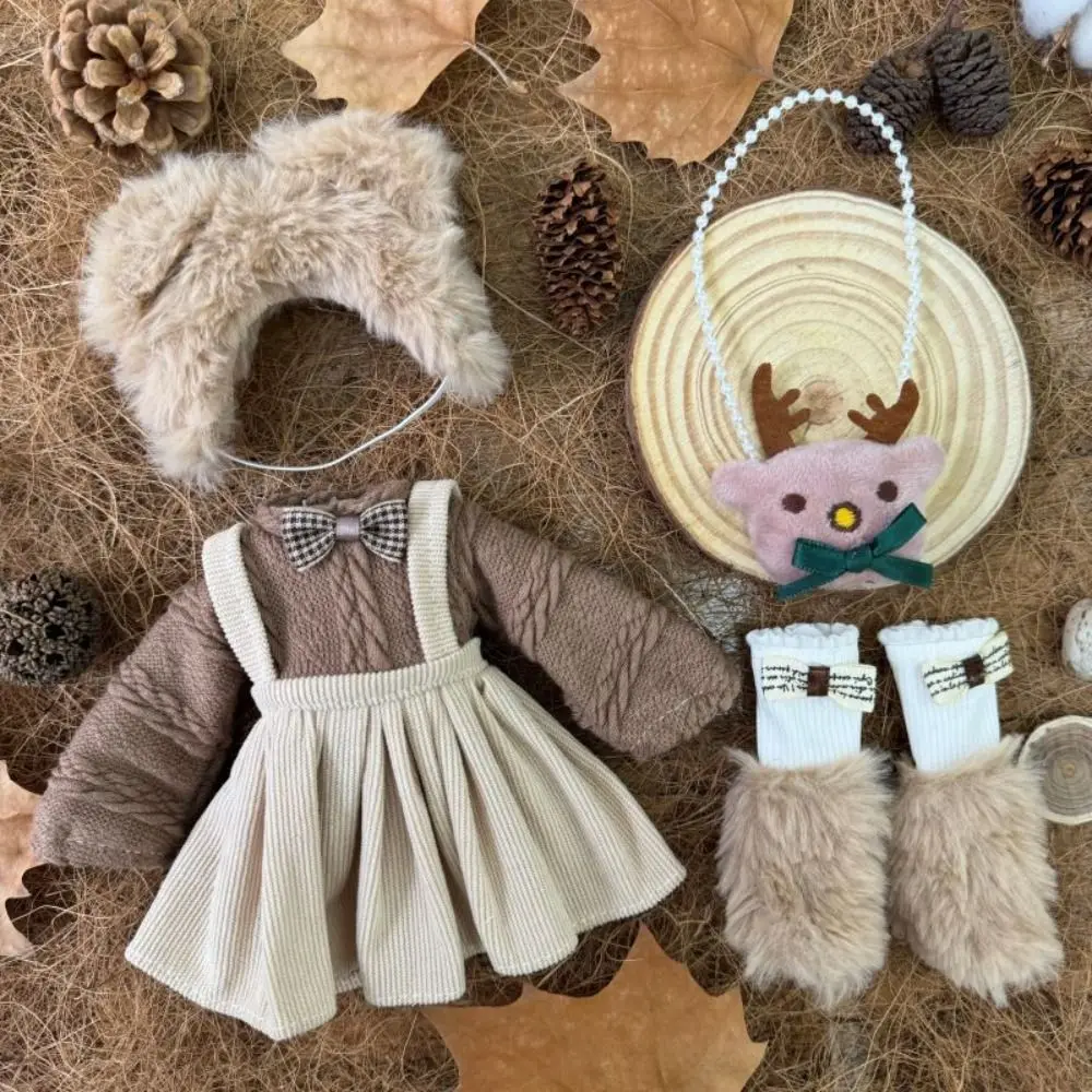 Falda de princesa para muñeca en uso