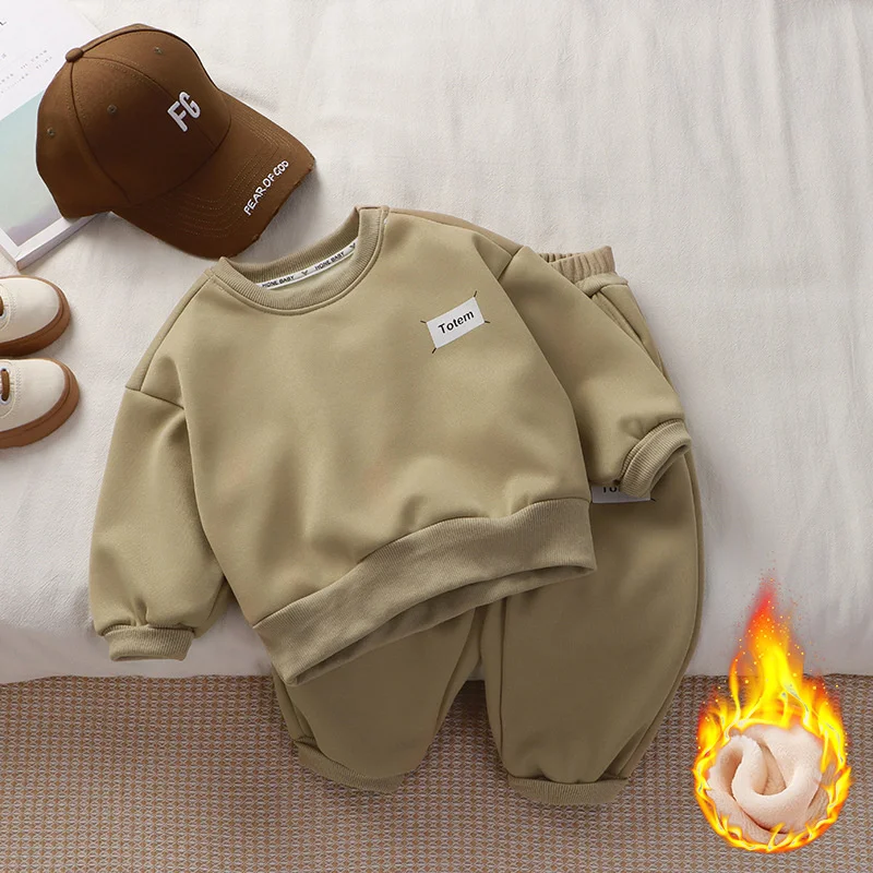 Conjunto de abrigo acolchado de invierno para bebé niño y niña - imagen 3