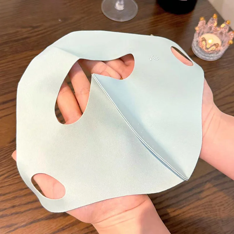 Mascarilla facial completa con protección solar transpirable verano