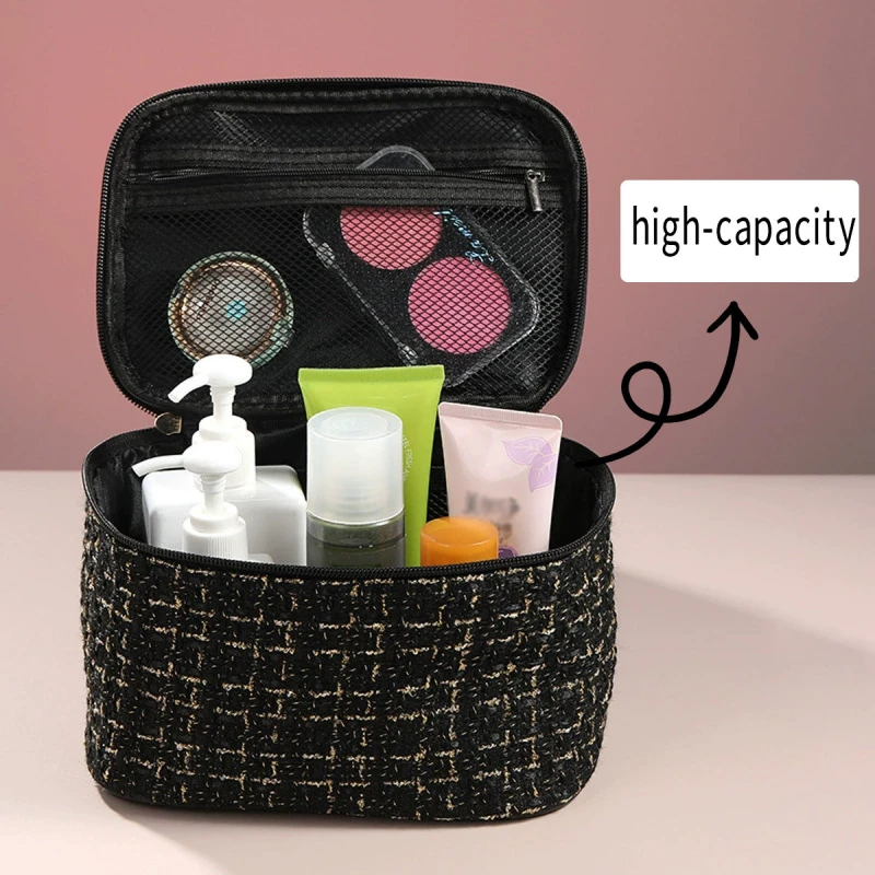 Bolsa de cosméticos para transportar el set