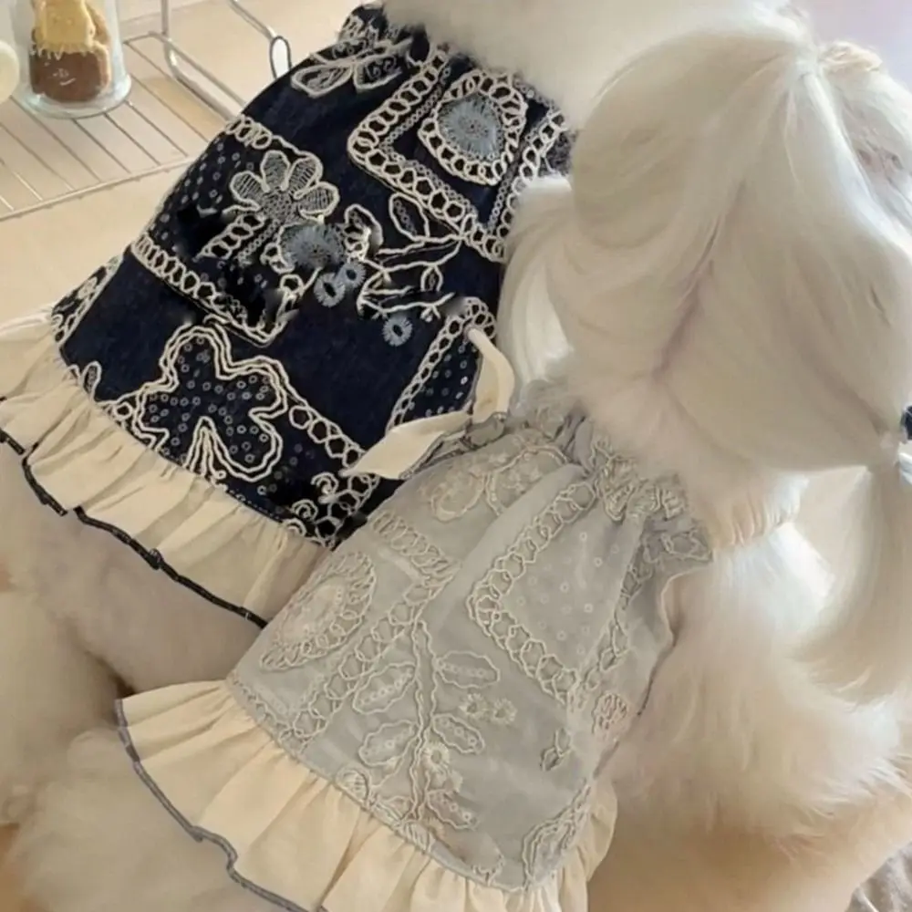 Vestido de princesa para perros chihuahua – lujo veraniego cómodo - imagen 2