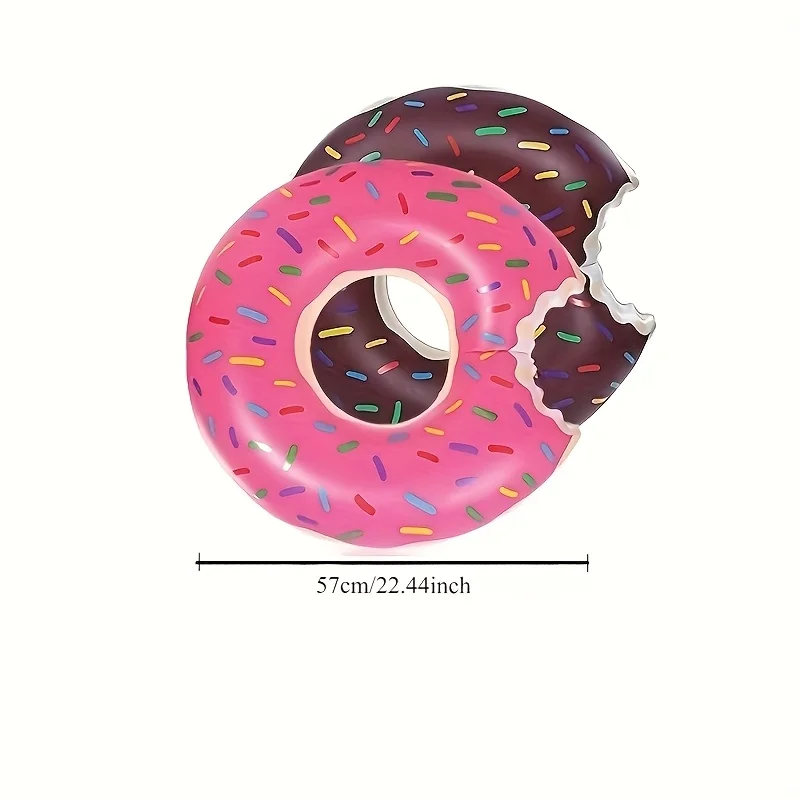 Flotador donut infantil para piscina – Fiestas y juegos acuáticos - imagen 3