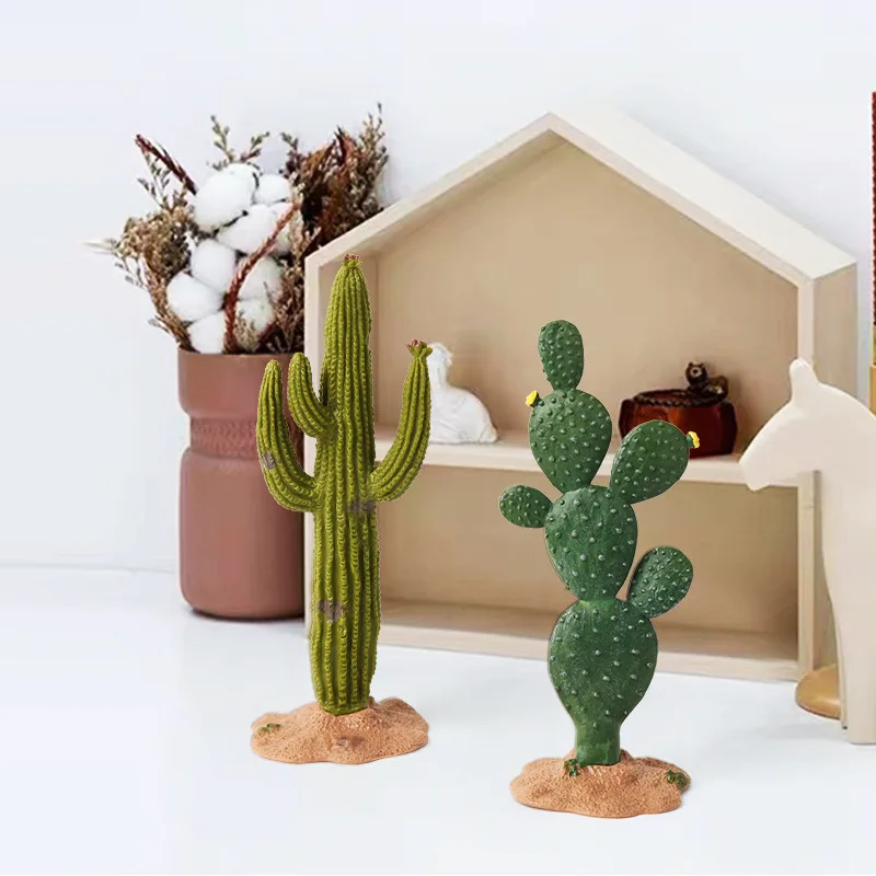 Miniaturas de cactus y baobab – Juguete educativo para niños - imagen 2