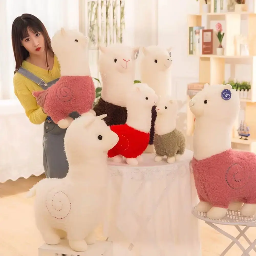Peluche de alpaca suave para niños, regalo de Navidad - imagen 5