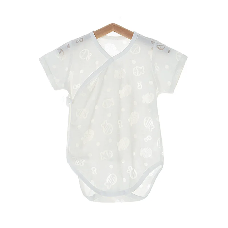 Pelele de verano suave y ajustado para bebé niña y niño - imagen 3