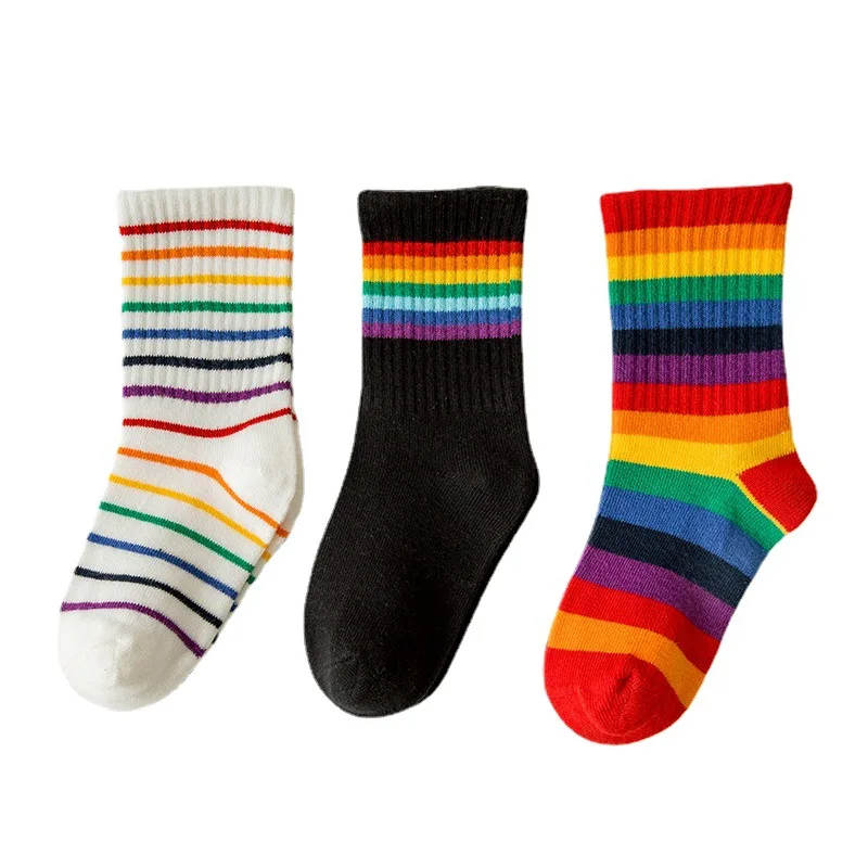 Calcetines de algodón con estampado de cómic para niños - imagen 2