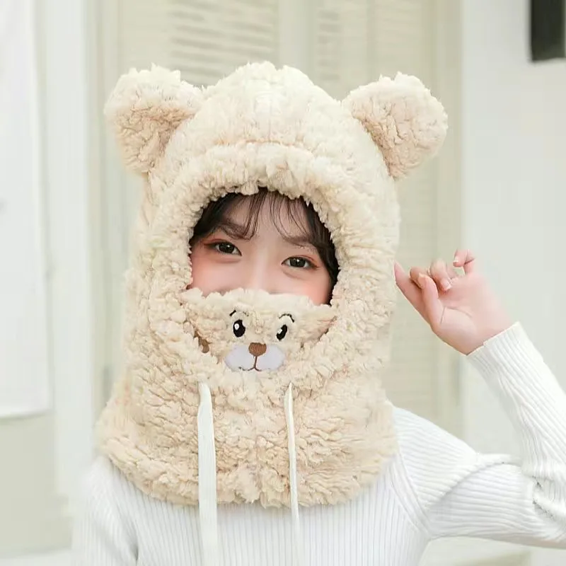 Gorro de felpa con orejeras para niño – Cálido cortavientos invierno - imagen 3