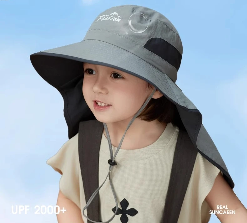 Sombrero infantil con protección UV para montaña
