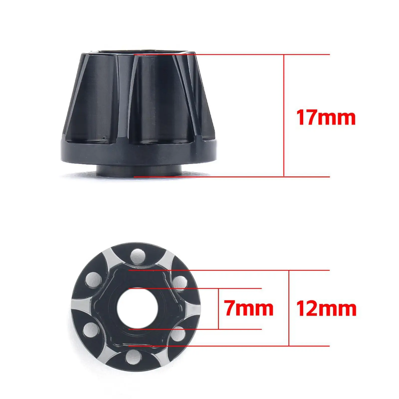 Adaptador de rueda con buje hexagonal de 12 mm - imagen 4