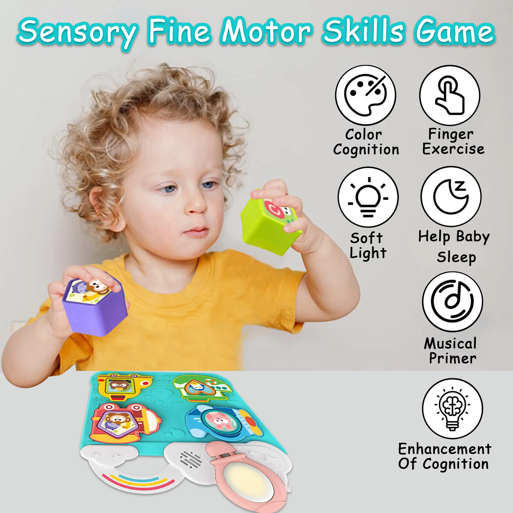 Juego sensorial con clasificación