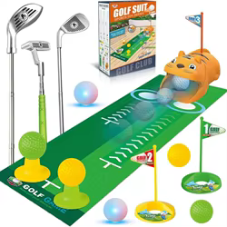 Set de golf infantil Tiger con retornador automático y LED