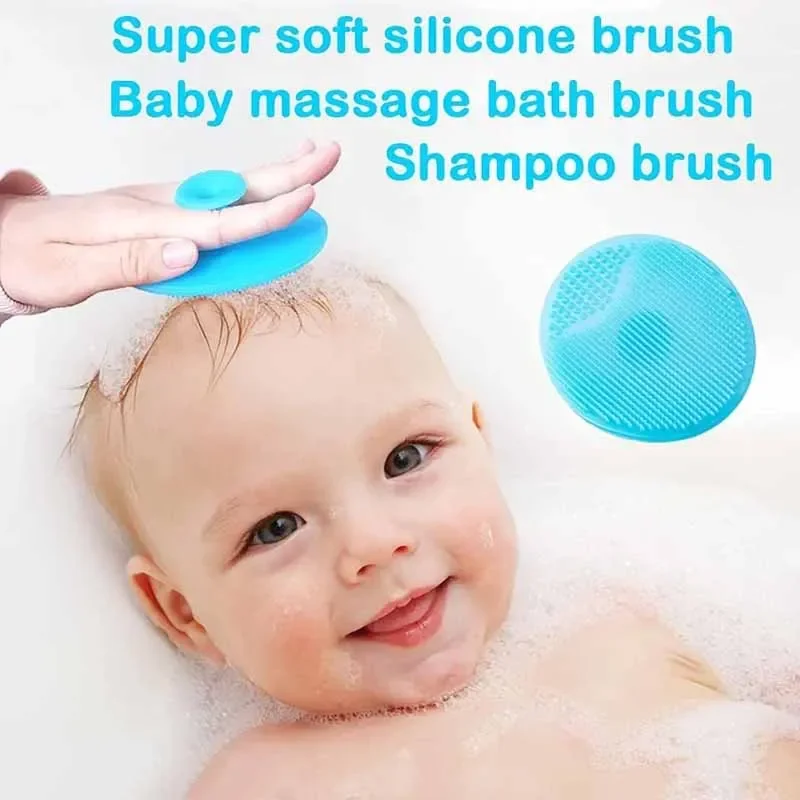Cepillo de silicona para champú – Masajeador suave para bebé - imagen 2