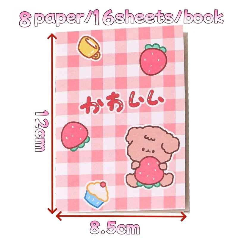 Uso del mini cuaderno como material escolar