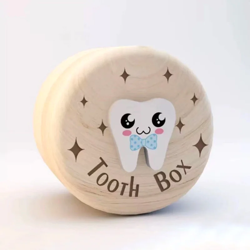 Organizador dientes de leche en madera para bebés – Regalo - imagen 5