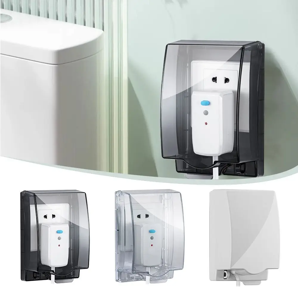 Tapa autoadhesiva para enchufe eléctrico estanca con protección baño - imagen 4