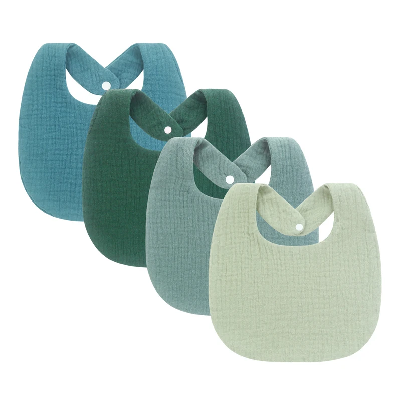 Set de 4 baberos para bebés