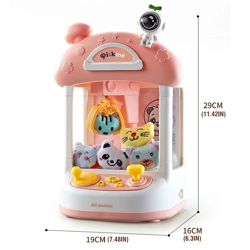Máquina de garras para muñecas con clip: juego infantil de grúa - imagen 3