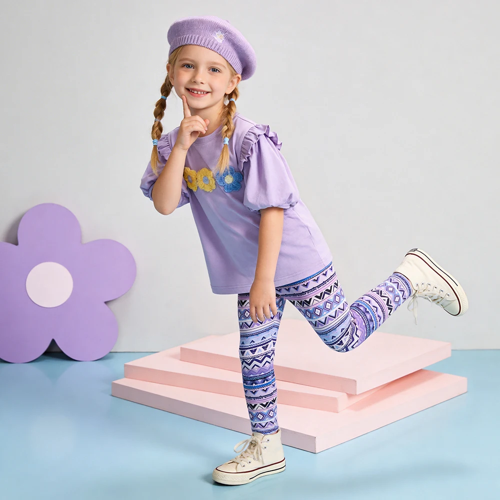 DXTON Pantalones de chándal a rayas para niños, algodón elástico - imagen 4