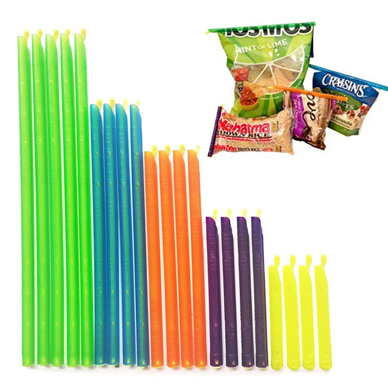 Clip reutilizable con sellador para bolsas: mantiene alimentos frescos - imagen 2