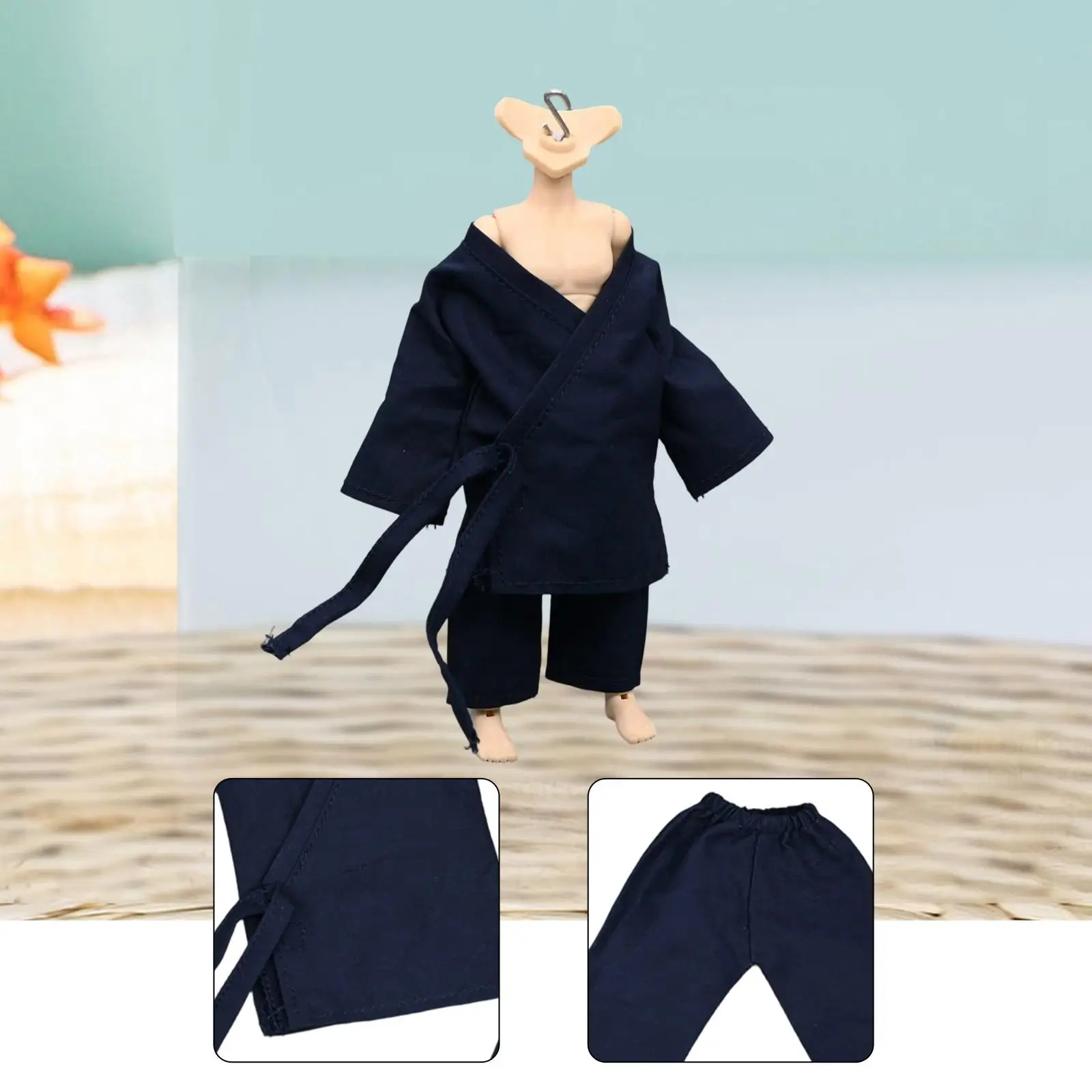 Disfraz de traje taoísta infantil para juegos y fotos - imagen 2