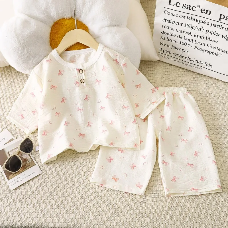 Conjunto de verano algodón para niños – Pijama manga media - imagen 5