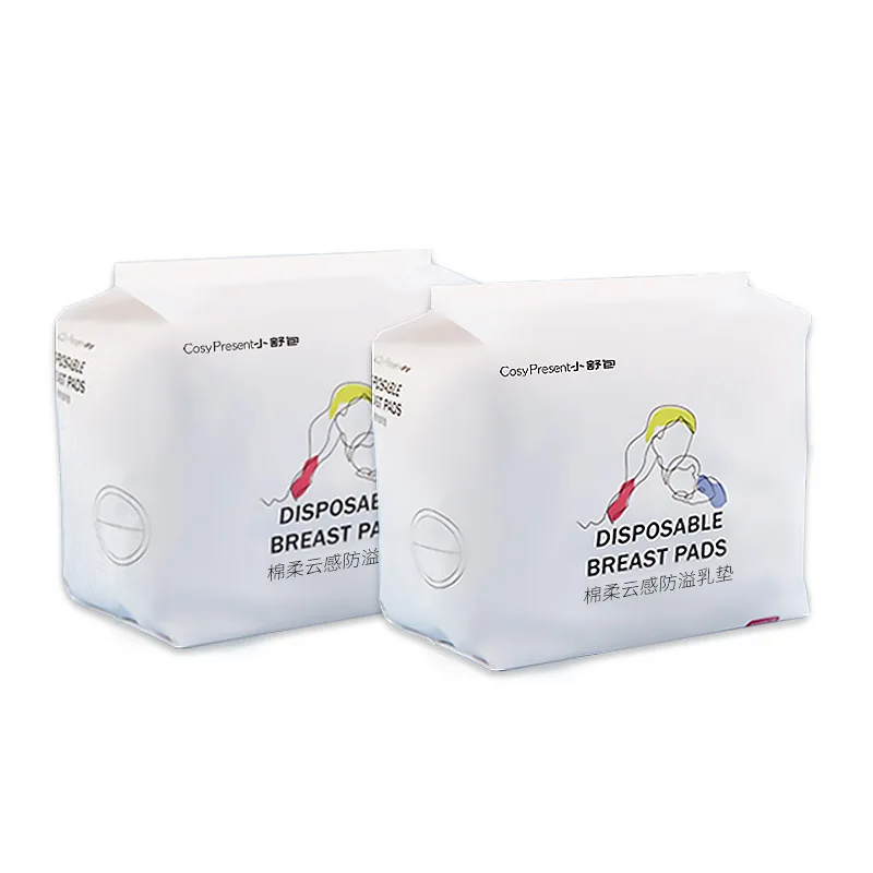 Almohadillas de pecho lactancia ultrafinas reutilizables antiderrames