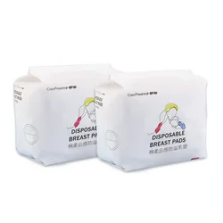 Almohadillas de pecho lactancia ultrafinas reutilizables antiderrames