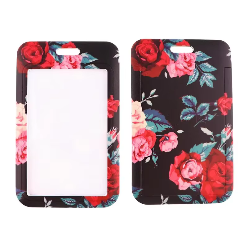 Cordón infantil con tarjeta de identificación – Flores - imagen 4