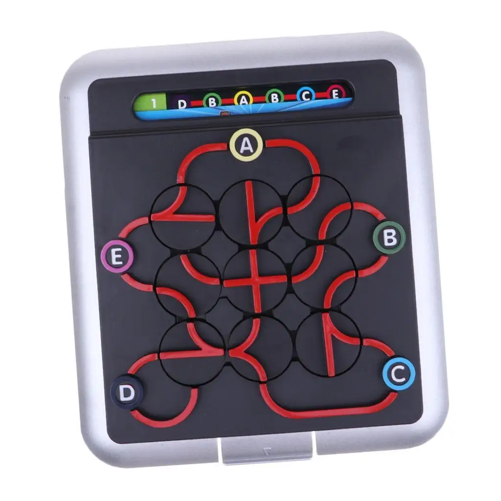 Laberinto multicolor de plástico para niños – juego de inteligencia