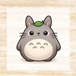 Pegatinas termoadhesivas de Totoro para personalizar ropa infantil