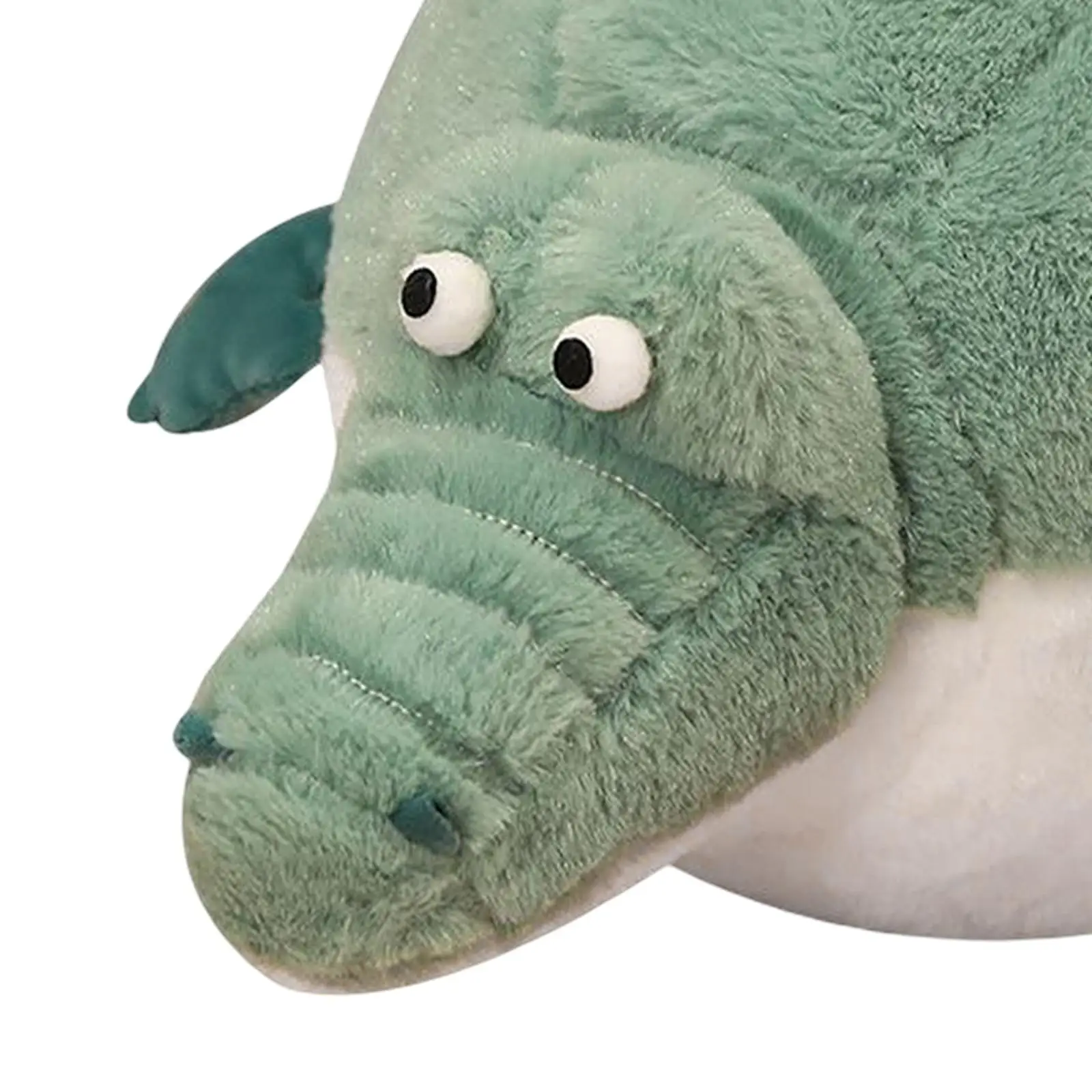 Almohada peluche cocodrilo pez acolchado para dormir en el coche