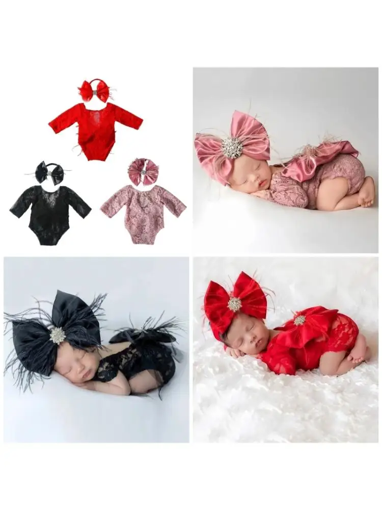 Conjunto de mameluco con diadema