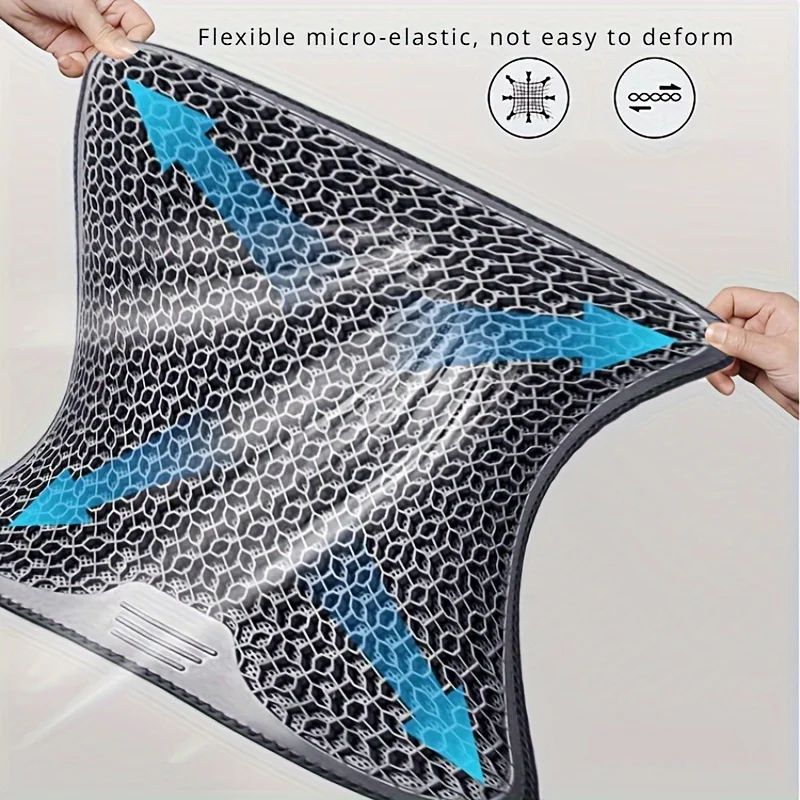 Almohadilla refrigerante de gel con panal, para verano y coche - imagen 5