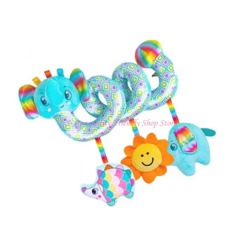 Sonajero de peluche suave para cuna, ideal para recién nacidos - imagen 4