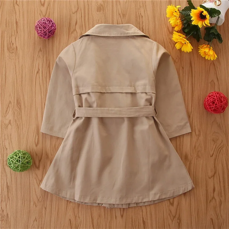 Cazadora de niña para otoño, chaqueta informal entretiempo - imagen 3