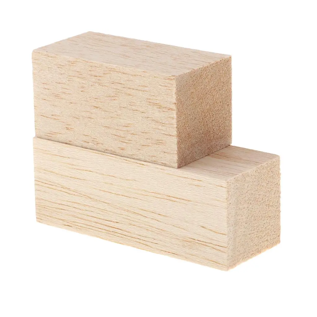 Bloques de balsa en madera para manualidades infantiles creativas - imagen 4