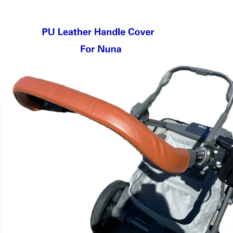 Nuna Funda de cuero para manillar y reposabrazos – Cochecito - imagen 3