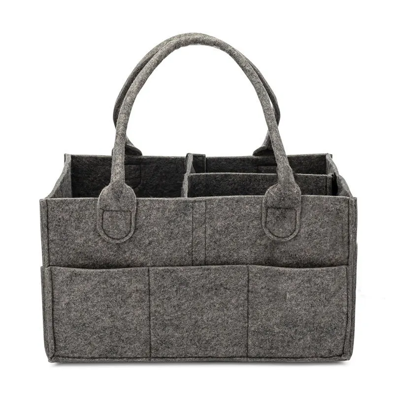 Bolsa de fieltro para pañales apilable