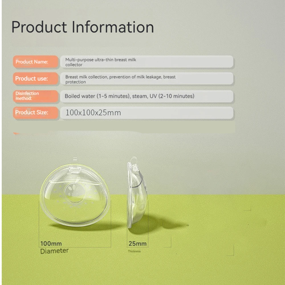 Recolector manual de leche materna en silicona, portátil - imagen 2