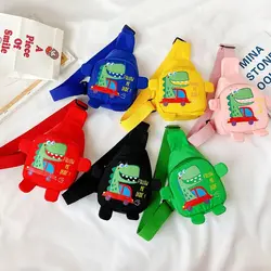 Mochila escolar infantil de dinosaurio para niños y niñas