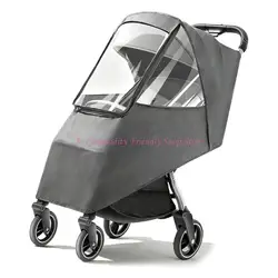 Funda universal para cochecito transpirable: lluvia y frío