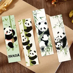 Marcadores de libros con panda, decorativos y creativos