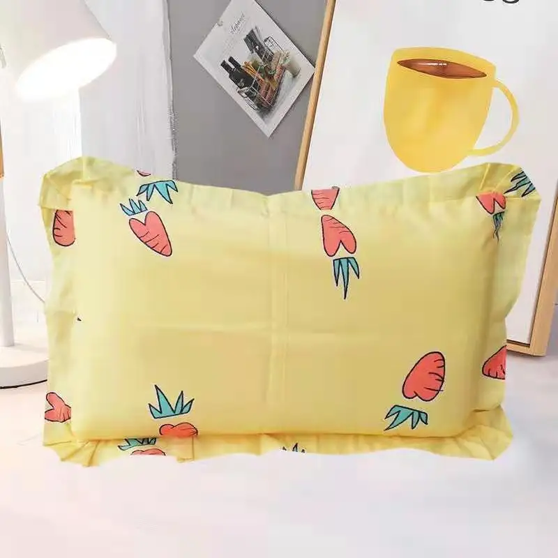 Funda almohada algodón bebé suave cuatro estaciones dibujos animados - imagen 2
