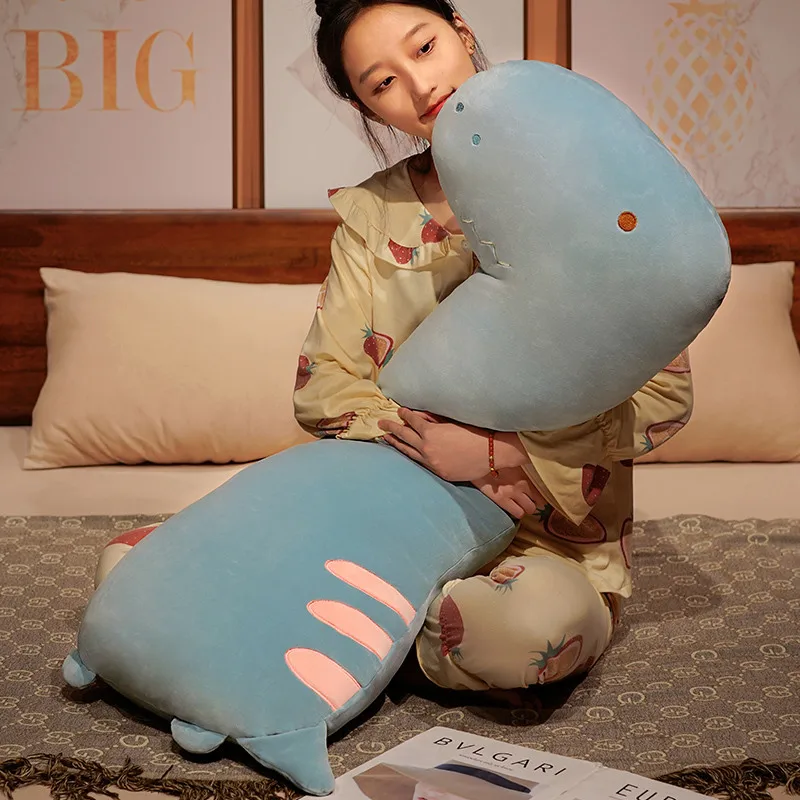 Almohada larga infantil para dormir con animales y funda extraíble